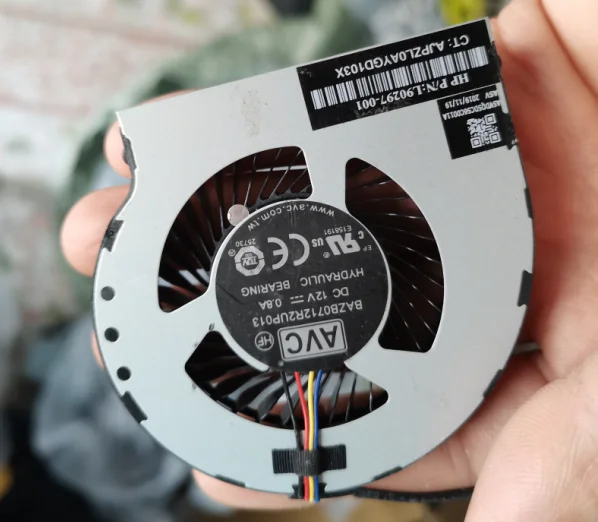 Cooler de Cpu para hp de 12v e a Novo
