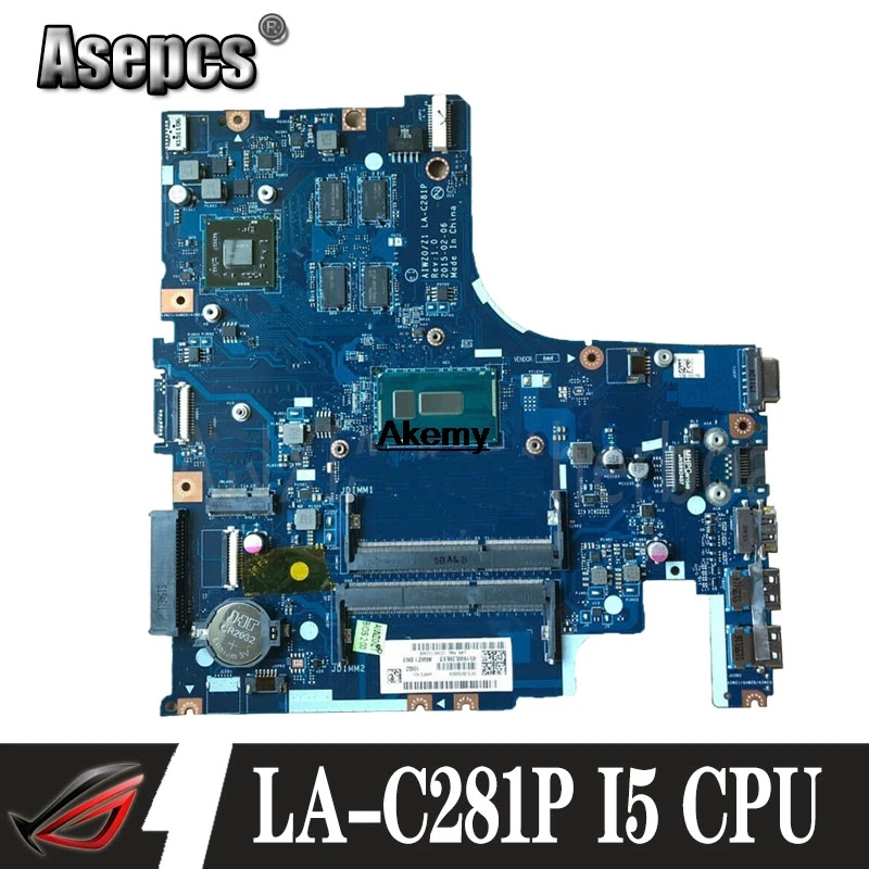 LA-C281P Laptop Moederbord Voor Lenovo Ideapad Z51-70 Originele Moederbord I5-5200U R7-Video LA-C281P Laptop Moederbord Voor Lenovo Ideapad Z51-70 Originele Moederbord I5-5200U R7-Video