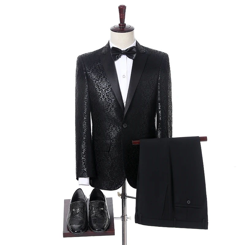 

Coat Pant Designs Latest Men Blazer Costume Homme Marriage 2022 Formal 2 Piece Set Men Suit Slim Fit Groom Tuxedo Wedding Dress