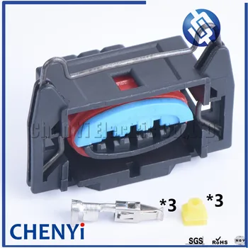 

1 set 3 pin car waterproof auto connecto (3.5)female ECU plug kit connector EDIS Coil Pack Connector Socket For Ford Honda