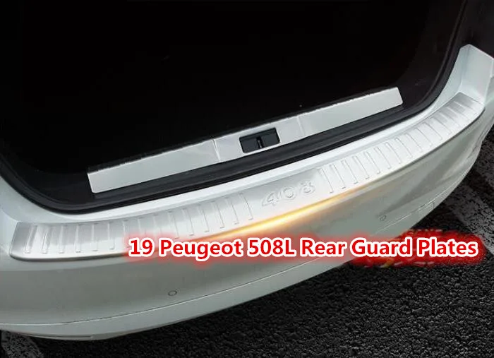 Добро пожаловать педаль подходит для peugeot 508L переустановки, для 19 508L Добро пожаловать педаль задняя коробка отделка задняя панель