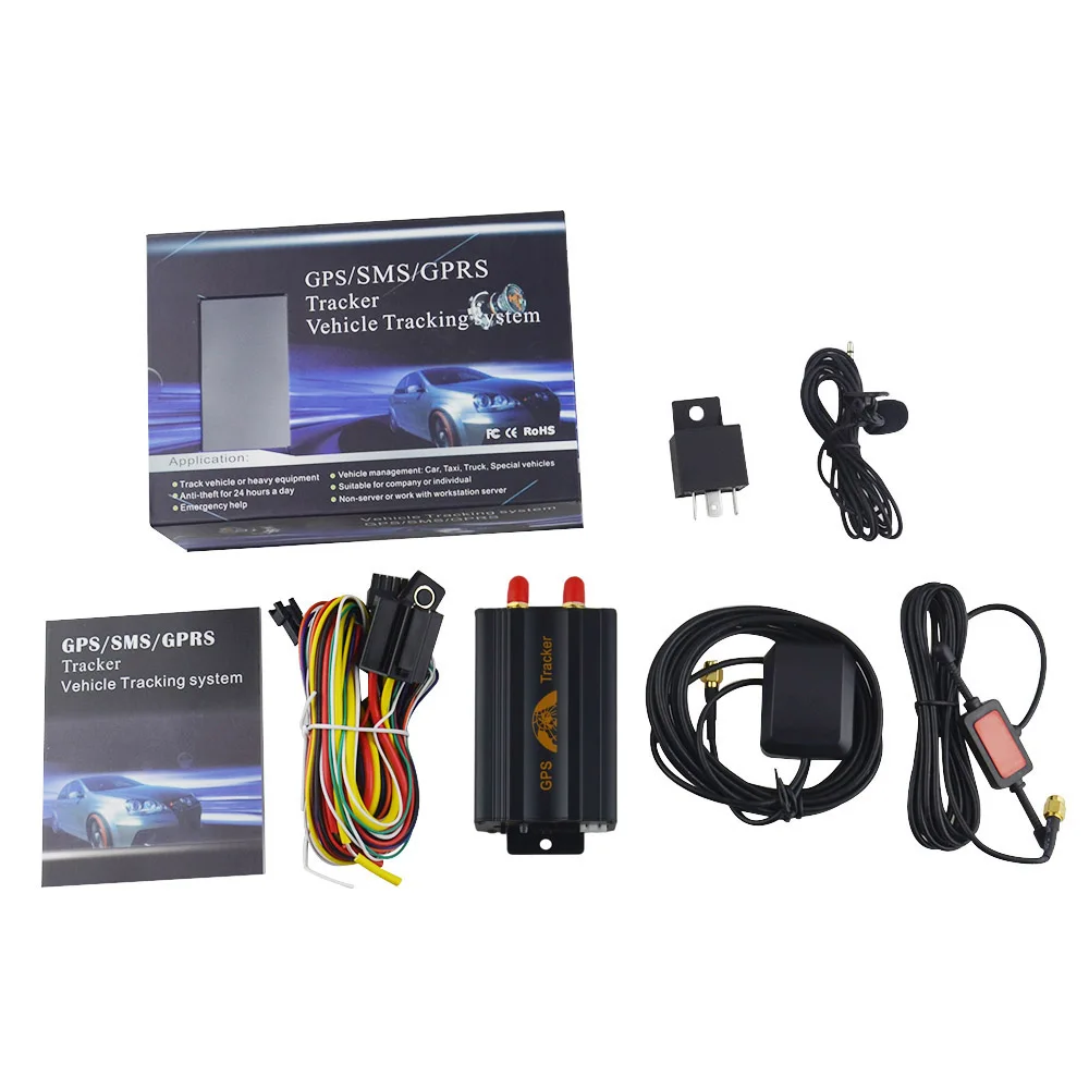 COBAN GSM/GPRS отслеживающий Автомобильный gps трекер tk103a TK103 gps 103A трекер в реальном времени датчик удара двери ACC сигнализация