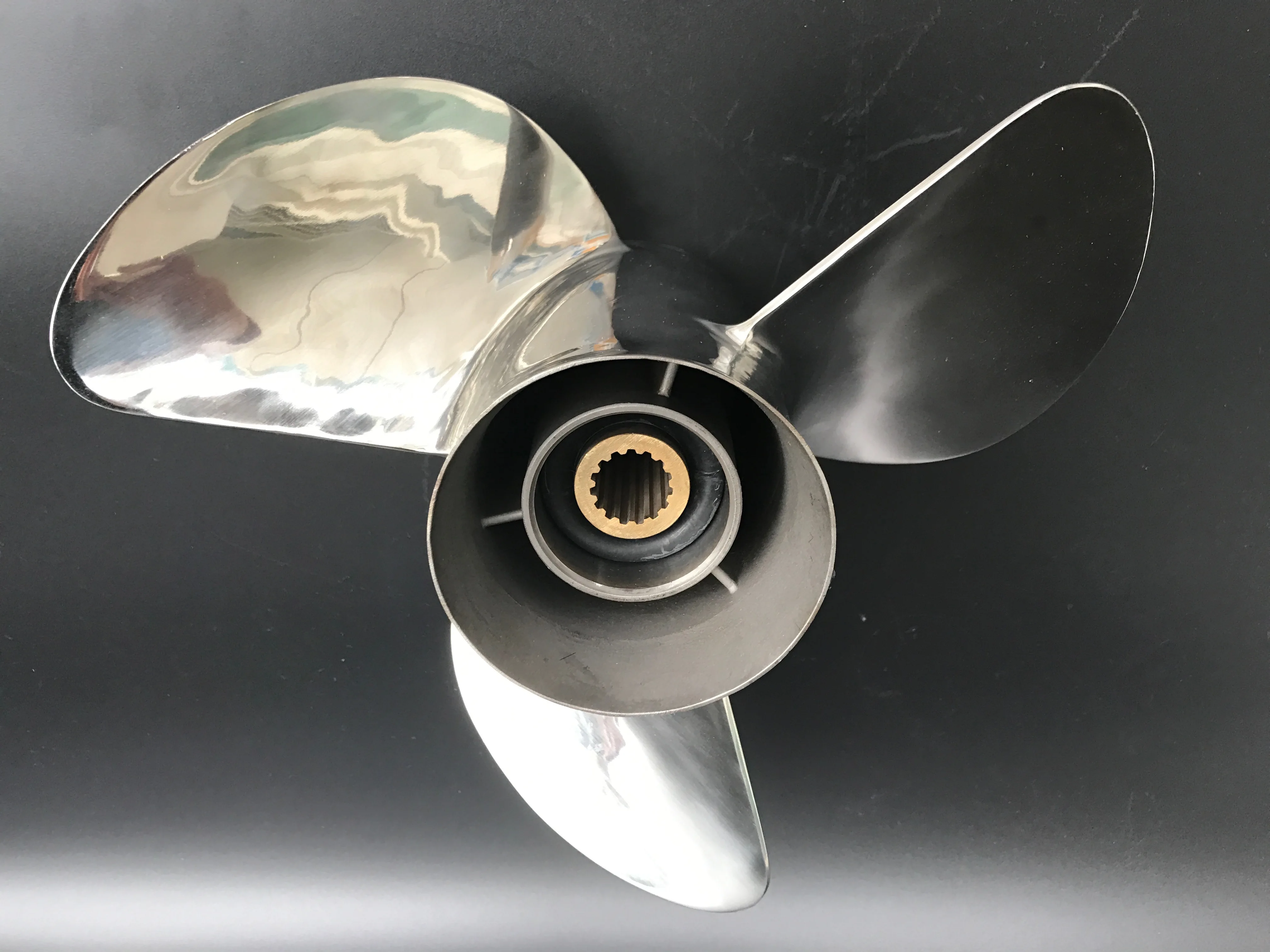 13 7/8x15 для Tohatsu 60-140HP подвесной двигатель стальной пропеллер Подвесной лодочный аксессуары морской 15 зубьев Морской Пропеллер