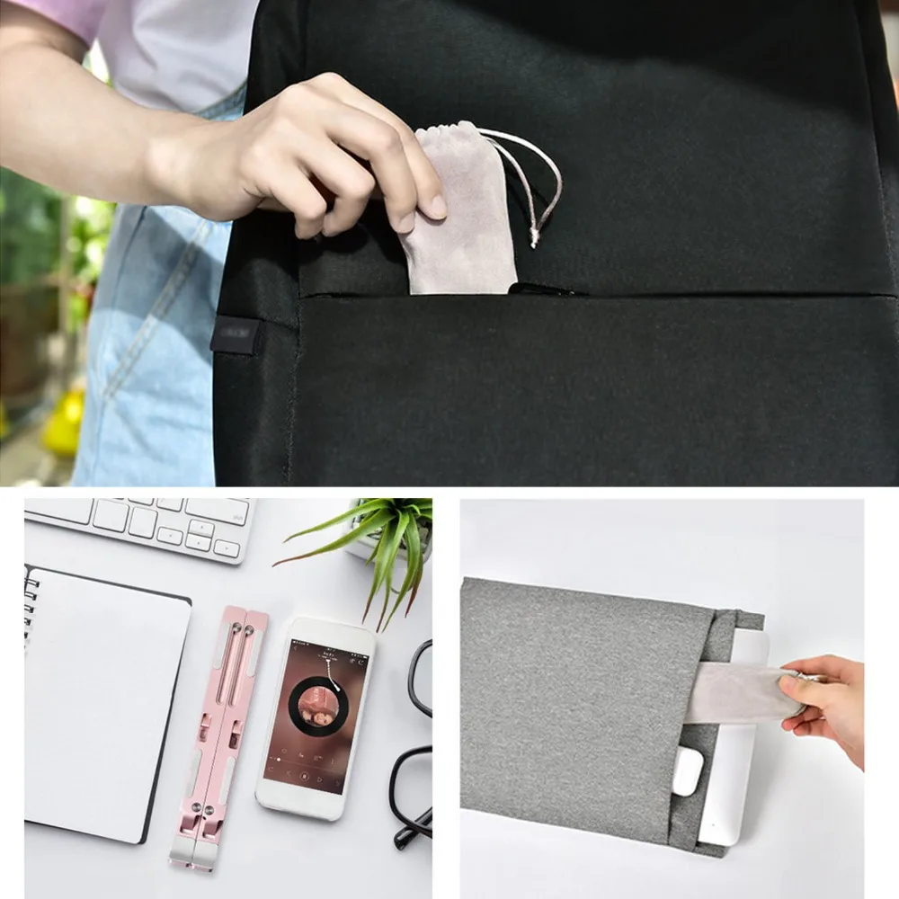 Besegad Регулируемая подставка для планшета, ноутбука, держатель для Apple Macbook Mac Book Pro Air 13 15,6 lenovo Asus Dell iPad