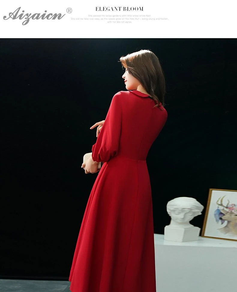 Ретро красный длинный Cheongsam Современная невеста свадебное платье Qi Pao женское традиционное китайское свадебное платье халат Ципао Rouge