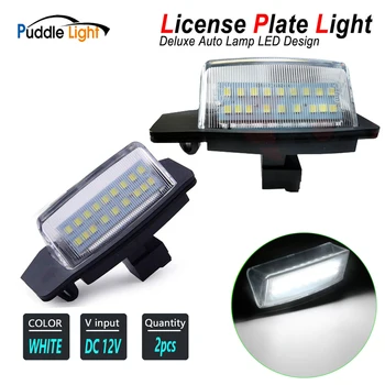 

For Mitsubishi Eclipse 1 2 3 4 Cabriolet Cross LED Number License Plate Light Illuminator Car Accessories White No Error 12V
