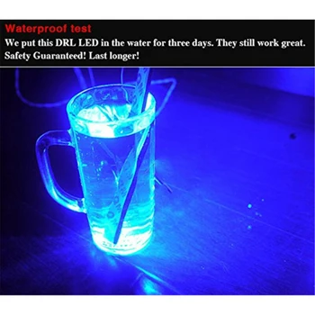 

Auto Daytime Running Light Dustproof Shockproof Super Bright Ultra-thin