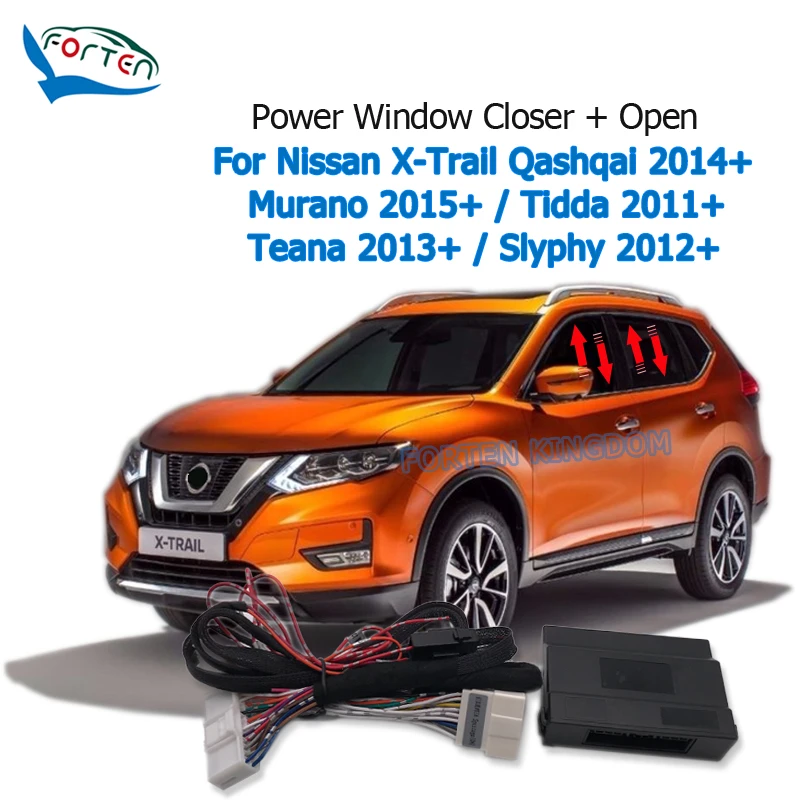 Modulo Kit di apertura più vicino per alzacristalli auto per Nissan X-Trail  Qashqai 2014-2021 Murano 2015 + Tidda 2011 + Teana 2013 + Slyphy 2012 +