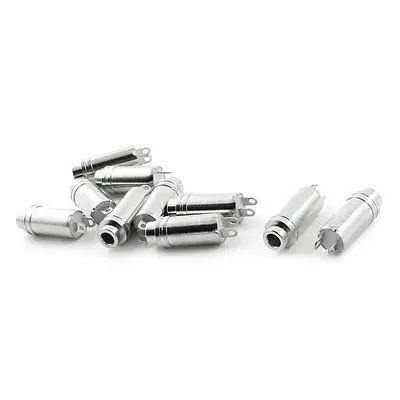 

10 Pcs 3.5mm Female Socket Earphone Audio Jack Connector Adapter