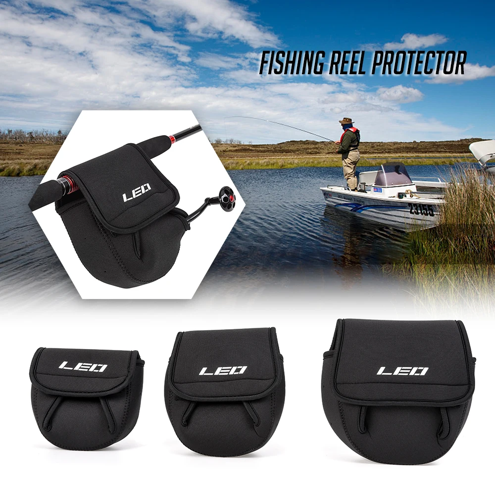 

Fishing Reel Bag Protective Cover Baitcasting Trolling Spinning Fishing Reel Protective Case Pouch Sleeve Fishing Bags