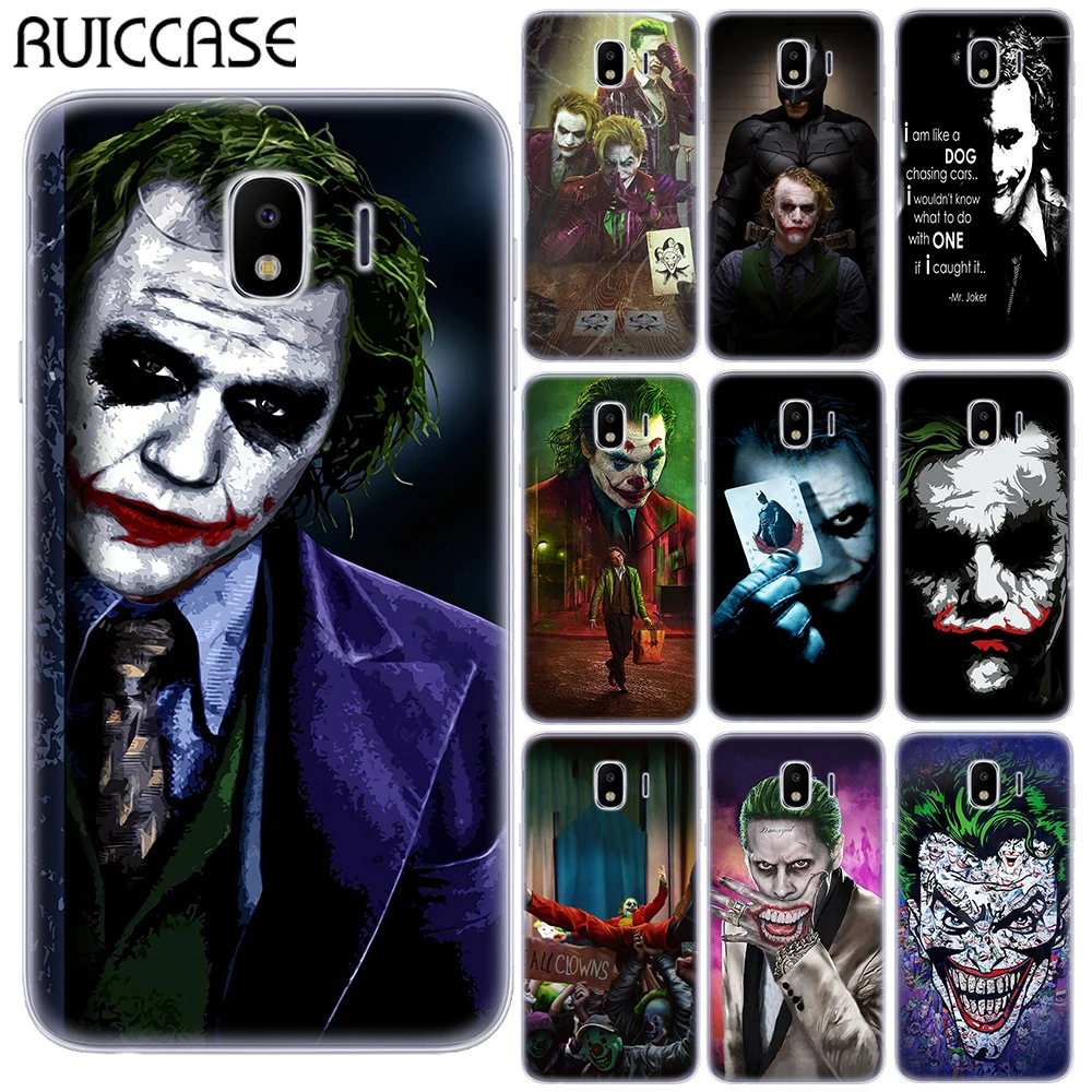 Мягкий силиконовый чехол Joker Movie 2019 для Samsung Galaxy J3 J5 J7 2017 J8 J4 J6 2018 J2 Prime Note 10 Pro 9 8 |