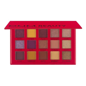 

DNM 15-Color Nude Eye Shadow Waterproof Long Lasting Matte Shimmer Glitter Eyeshadow Powder Beauty Palette