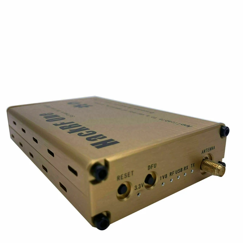 Для Hackrf One 1 МГц-6 ГГц Sdr платформа программное обеспечение определенная плата радиоприемника+ оболочка(золото