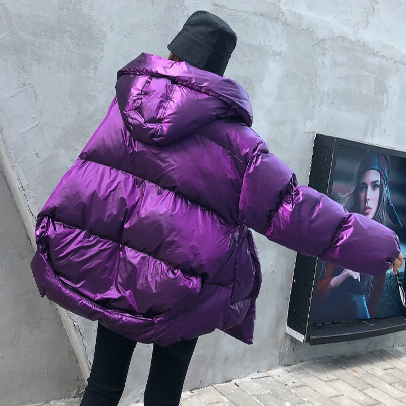 Max LuLu, модная Корейская женская одежда в стиле панк, женские утепленные зимние куртки с капюшоном, стеганые пальто, повседневные негабаритные зимние парки