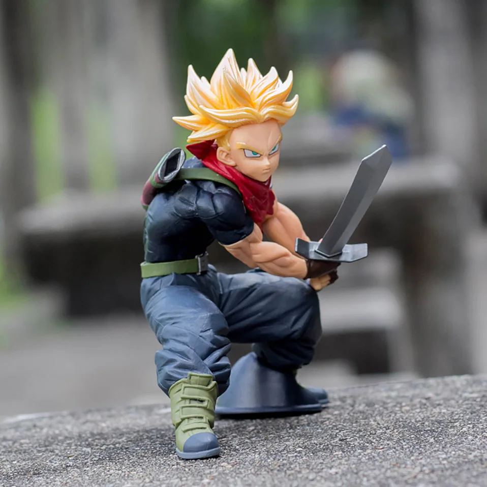 16 см японского аниме Dragon balled Z trunks ПВХ фигурка игрушки Супер Saiyan trunks Коллекционная модель украшения игрушки подарок для детей