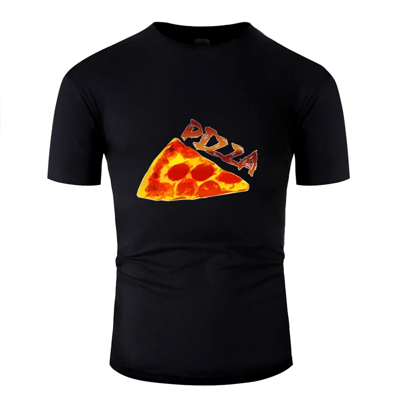 Новая мода Humor pizza3 Футболка мужская женская одежда Европейский размер S-5xl Мужская футболка для отдыха короткий рукав против морщин