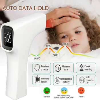 

Intelligent Infrared Non-contact Forehead Thermometer Digital Infrared Body Temporal Thermometer Charging-section Measurement
