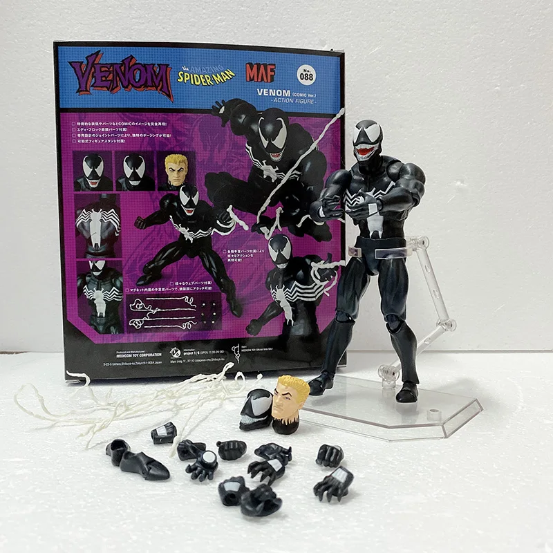 Новинка, Mafex 088, яд, версия комиксов, фигурка, модель игрушки, рождественский подарок для детей