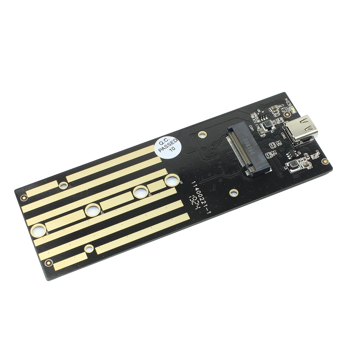 PCI-E M.2 Nvme к Usb3.1 type C 10 Гбит/с и USB 3,0 6 Гбит/с корпус M2 PCIE SSD жесткий диск внешний диск коробка M ключ Usb-C адаптер ПК