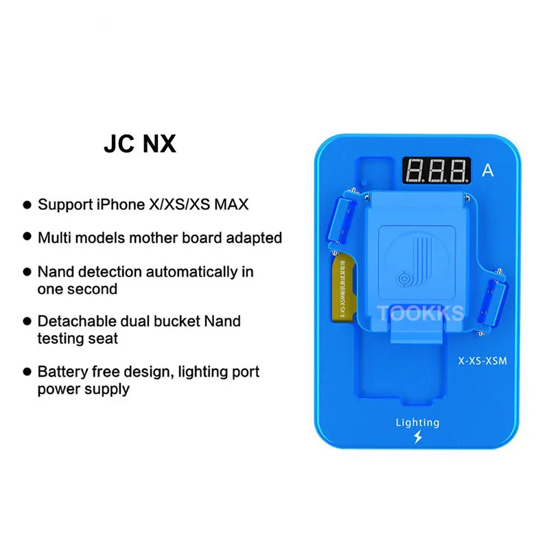 JC NAND тестер кисти на жестком диске N7 N8 NX для iPhone X/XS/XSMAX 7 7 P 8 8 P HDD тестирование чистки