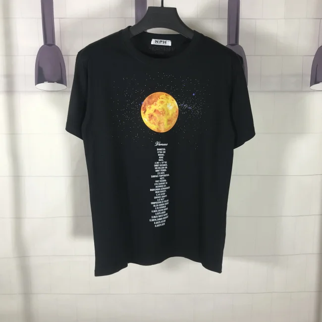 vetements Moon geography T Shirts 