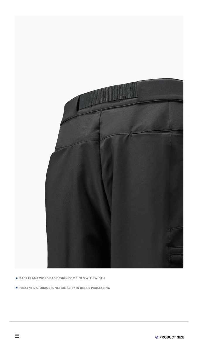 Reindee lusion spliced waterproof samurai pants retractable webbing techwear ninjawear outdoor functional