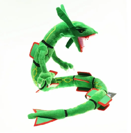 80 см центр XY Rayquaza игрушки в виде животных с плюшевой набивкой куклы игрушки для детей день рождения рождественские подарки