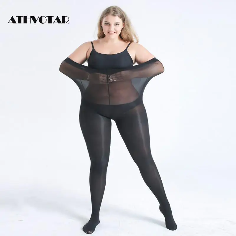 ATHVOTAR женские леггинсы размера плюс стрейч брюки 3XL компрессионные Бесшовные Леггинсы для беременных ананас леггинсы большого размера