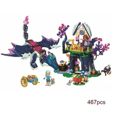 467 шт. Elves Dragon Rosalyn Rosalind исцеляющее укрытие строительный блок