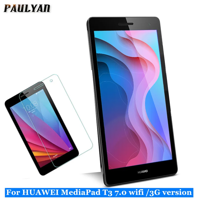 Защитное стекло 9H для ЖК-экрана Huawei Mediapad T3 7 3G BG2-U01 закаленное 0 Wi-Fi | Мобильные