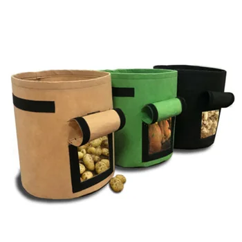 

Potato Grow Planter Container Bag Root Plant Growing Pot Breathable Waterproof Plant Container accessories