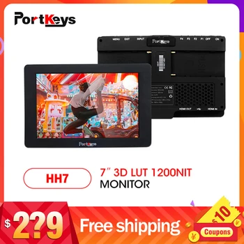 

PortKeys HH7 4k monitor 7 Inch 3D LUT 4K HDMI Signal on Camera Filed Monitor with Histogram monitor for dslr camera sony a7