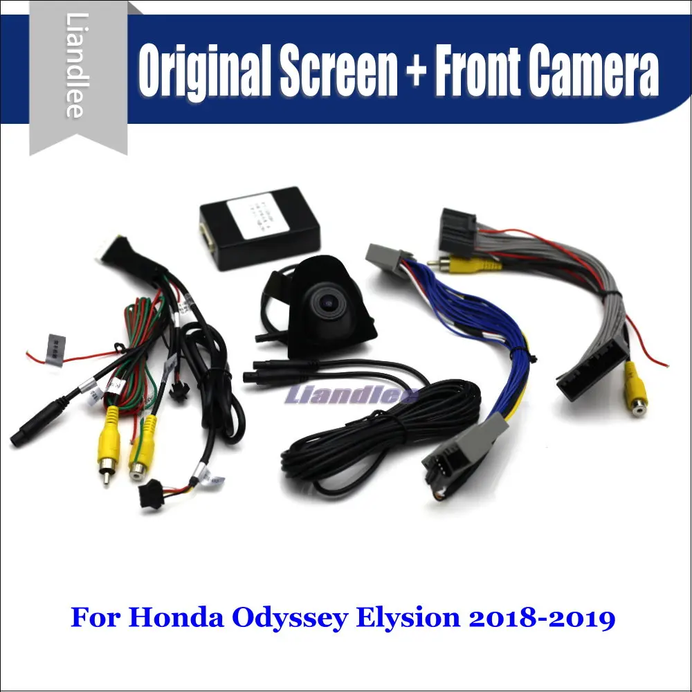 

Car Front View camera Parking System For Honda Odyssey Elysion 2018 2019 CANBUS AUTO Rear View Reverse CAM Decoder