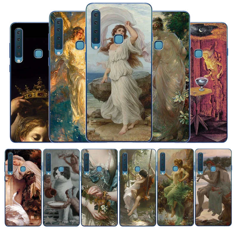 Мягкий чехол из ТПУ для Samsung Galaxy A5 2016 A6 A7 A8 Plus A9 2018 A10 A20 A30 A40 A50 A70 | Мобильные телефоны