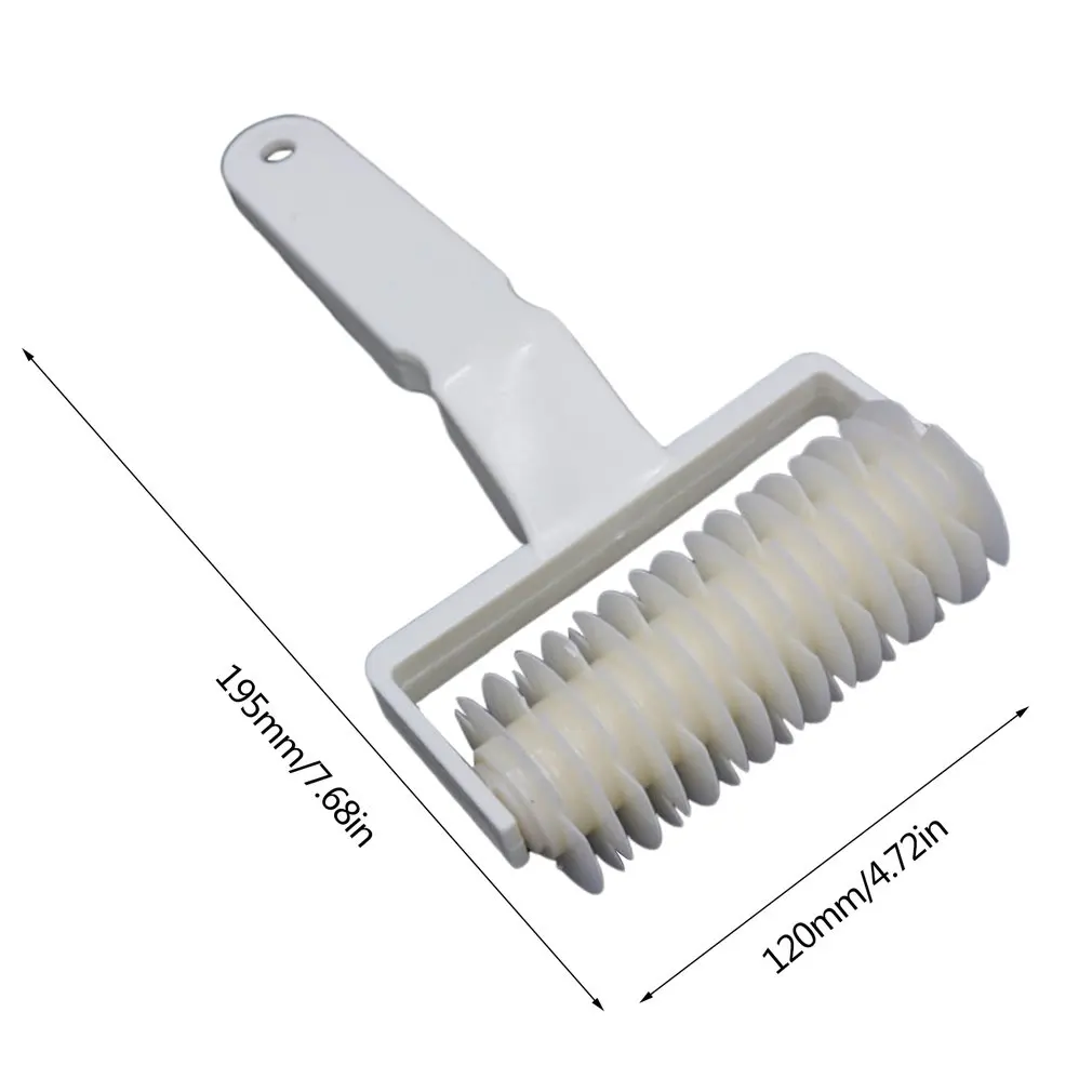 L 1PCS Plastic Pull Net Pizza Knife Wheel Pasta Lattice Roller Cutter Dough Biscuit Pie Kitchen Baking Tool Cutter Accessories - Color: L