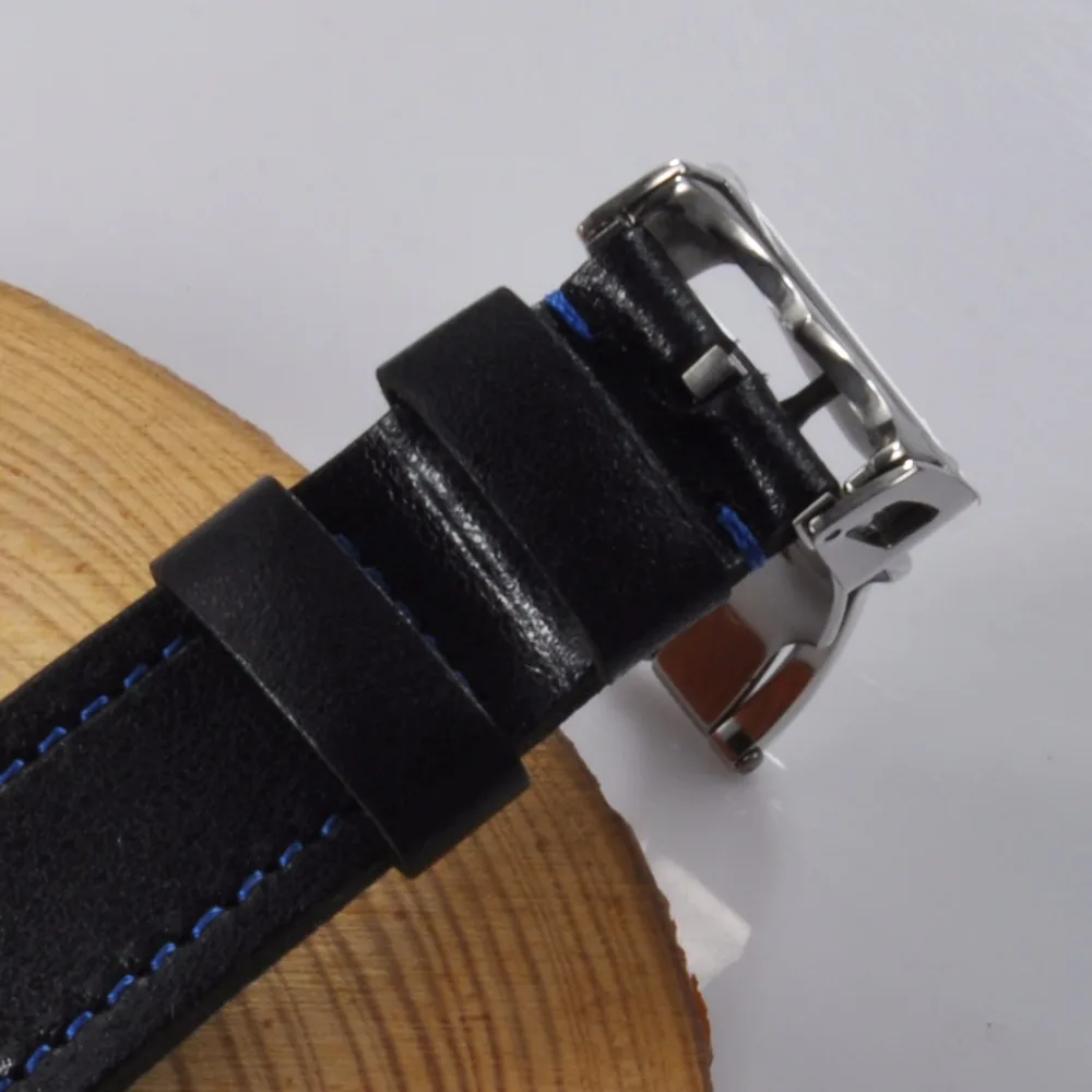 Corgeut Сапфир Мужские модные часы с кожаным ремешком автоматические 41 мм деловые механические Спортивные часы мужские роскошные часы наручные часы