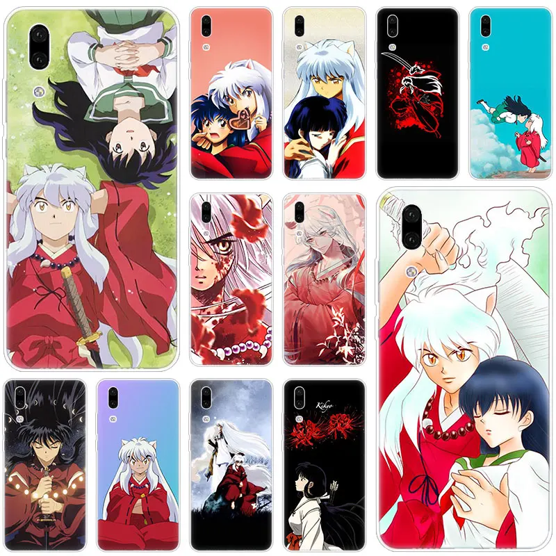 Hot Anime Inuyasha Silicone Phone Case for Huawei P30 P20 Pro P10 P9 P8 Lite 2017 P Smart Z Plus 2019 NOVA 3 3i 5i 5 5Pro Cover | Мобильные