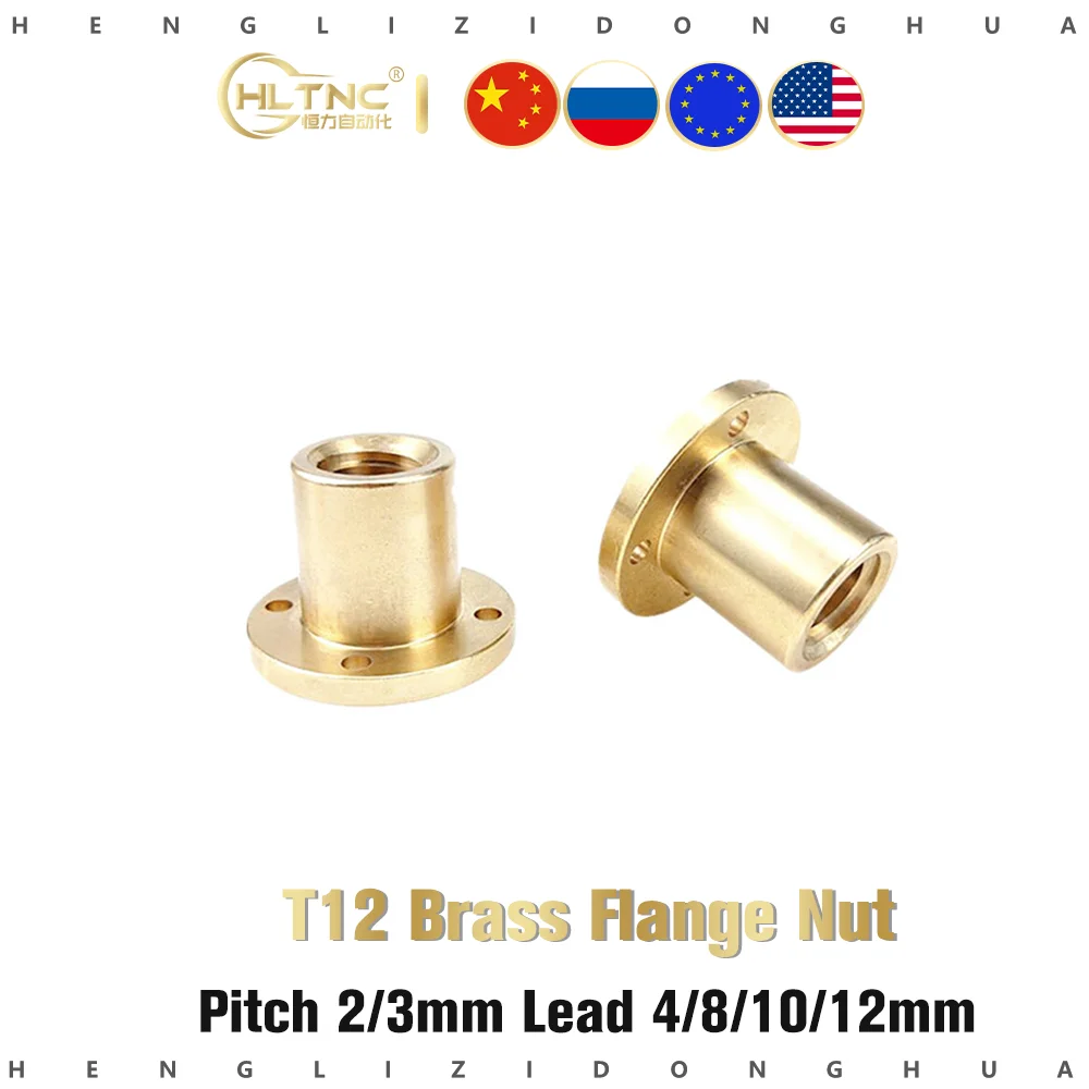 304 Stainless Steel Nut T12 Lead Screw 3mm Lead Screw T12 Nut