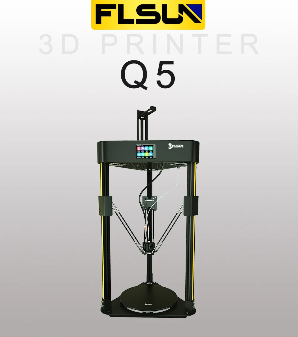 FLSUN Q5 デルタ式3Dプリンター、動作未確認ジャンク 51r1Bq5r0cL._AC_UF1000,