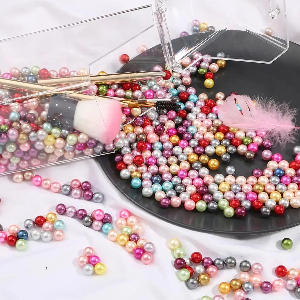 Multi-Size Colorful Round Beads