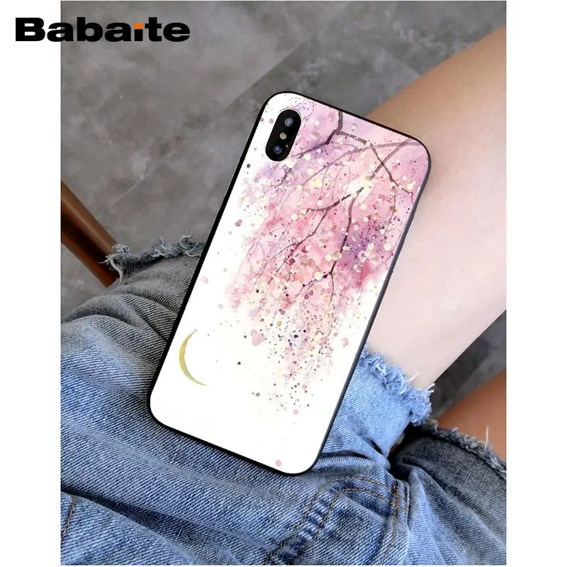 Watercolor flower Dandelion Lotus Lavender