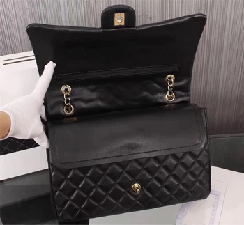 

Luxury Brand Tote bag 2020 Fashion New High Quality Patent Leather Women's Designer Handbag Lingge Chain Shoulder Messenger Bag