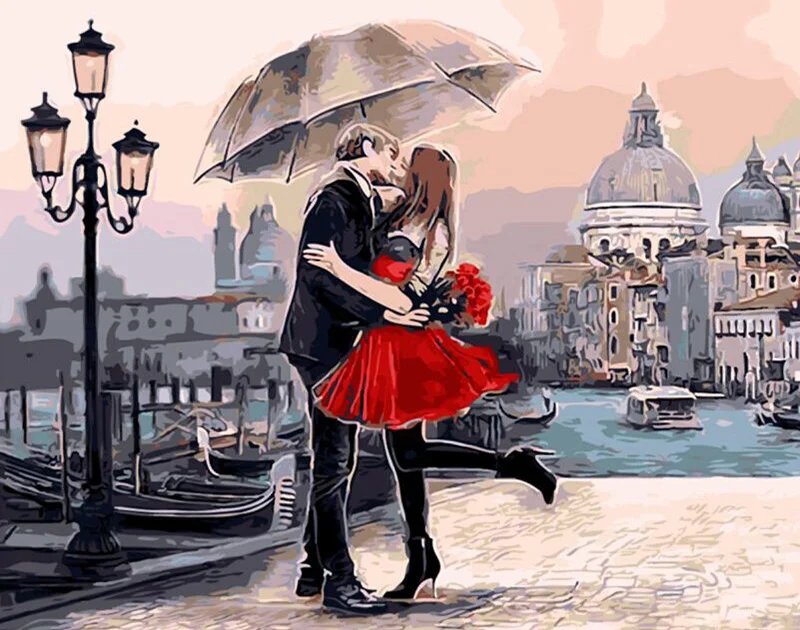 SDOYUNO живопись по номерам 40x50 см безрамные цифровые Painitng рисунки на картины по номерам раскраска по номерам декор для дома рисование по номерам DIY Фигура животные пейзаж - Цвет: 11