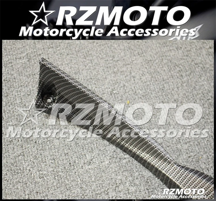 Подходит для Yamaha R25 R3 ABS углеродное волокно краски выхлопной передней панели боковой панели части обтекателя
