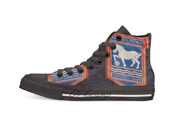 

Ipswich Town Football Club Novelty Design Casual Canvas Shoes Custom shoes Drop Shipping