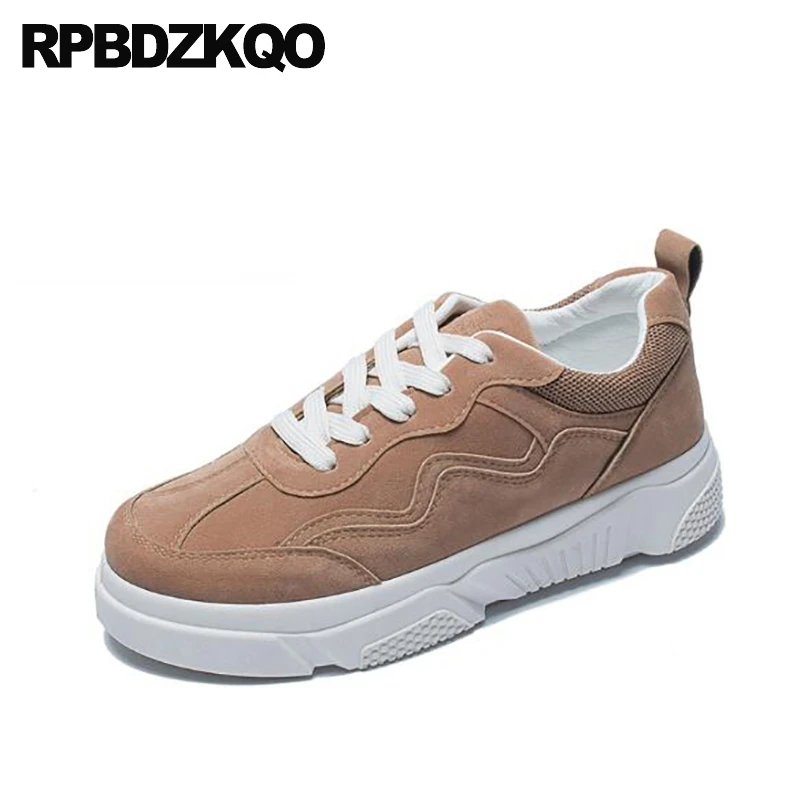 white comfy trainers