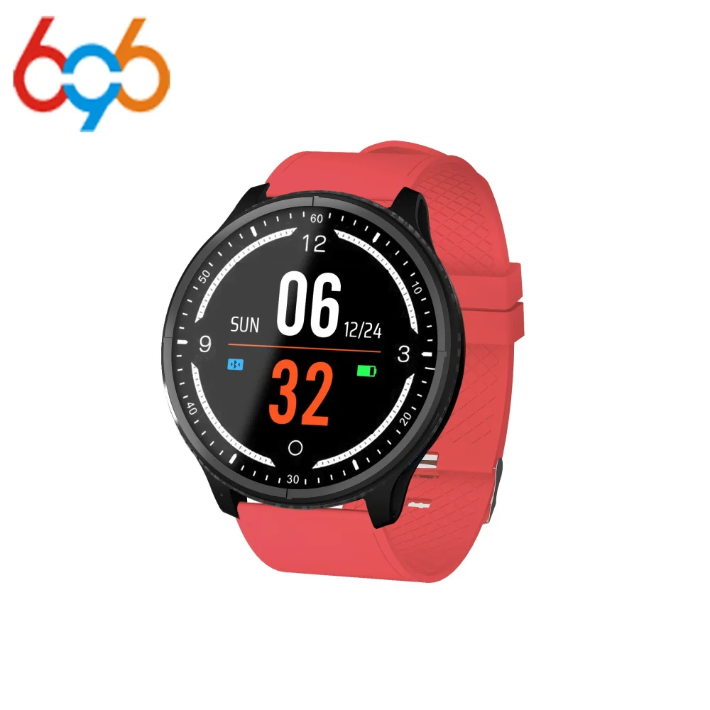 

696 P69 Smart Color Screen Bracelet IP68 Waterproof Fitness Bracelet Wristwatch Heart Rate Monitor Sleep Monitor Alarm Band