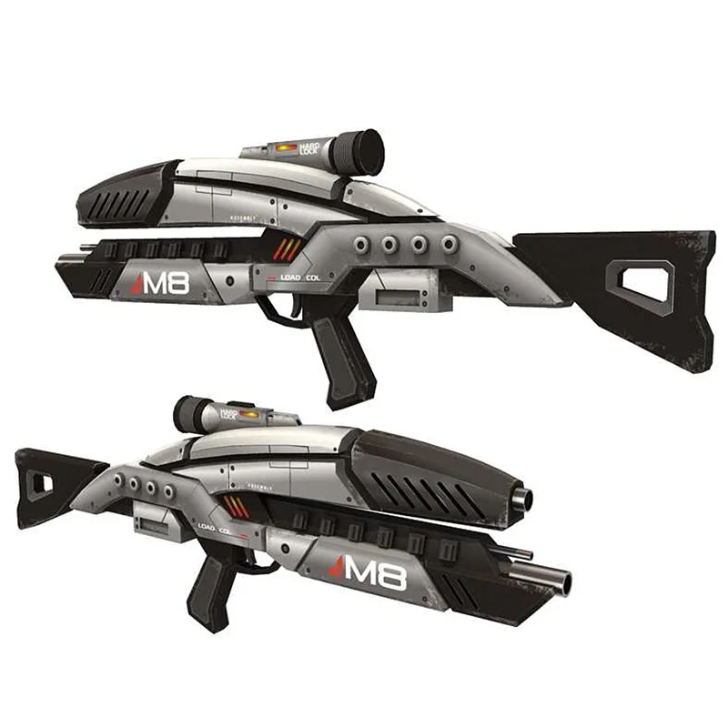 

1:1 Mass Effect M8 Avengers Step 3D Paper Model Handmade DIY Science Fiction Game