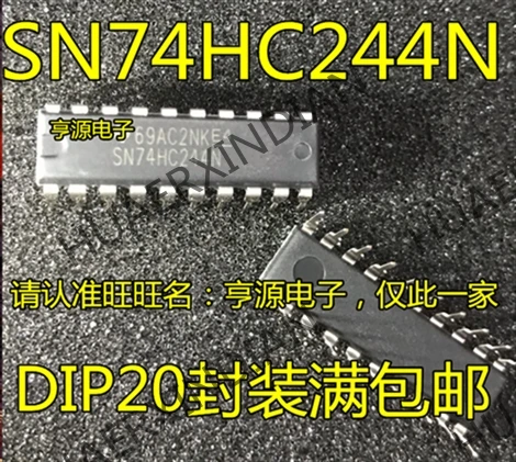 10 шт./лот Новинка 74HC244 SN74HC244N DIP20 в