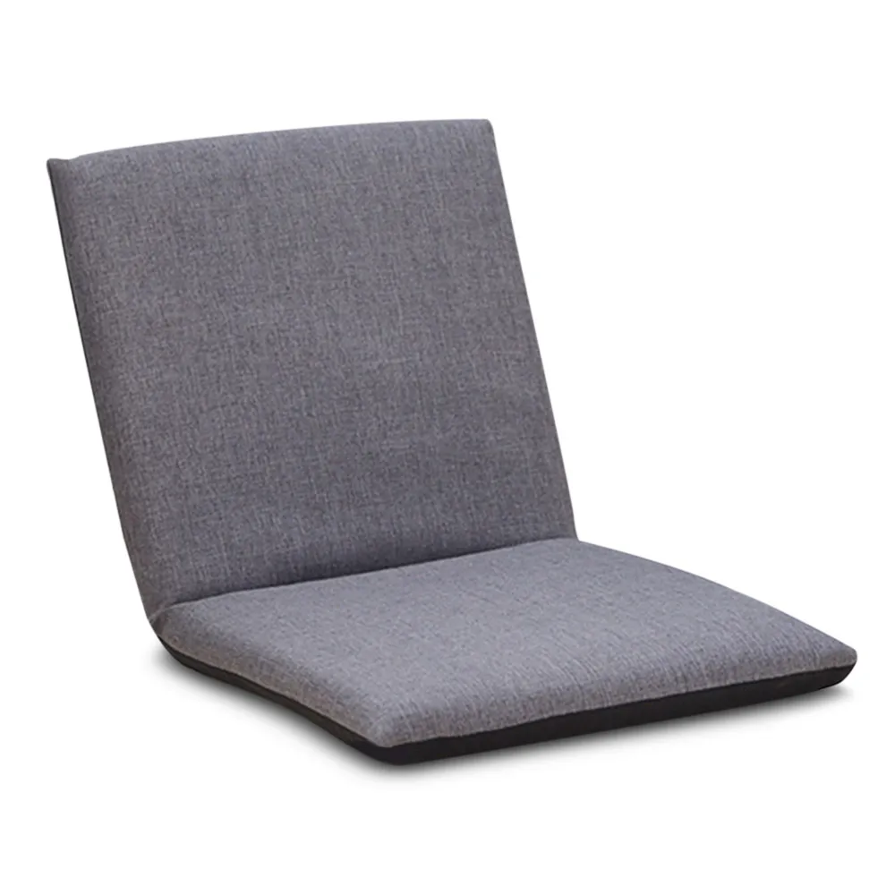 Складной пол, хлопковое кресло, регулируемое, расслабляющее, ленивое, диванное сиденье, подушка, шезлонг, удобный шезлонг, кресло для отдыха, Современный домашний декор - Цвет: Gray
